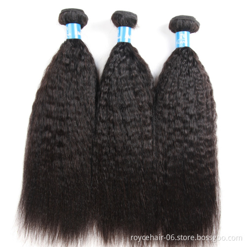 Hot Sale  Royce Eliana  Raw Human Hair Manufacturer,  Grade Cuticle Aligned Hair Virgin Remy Cheap Hair Weaving